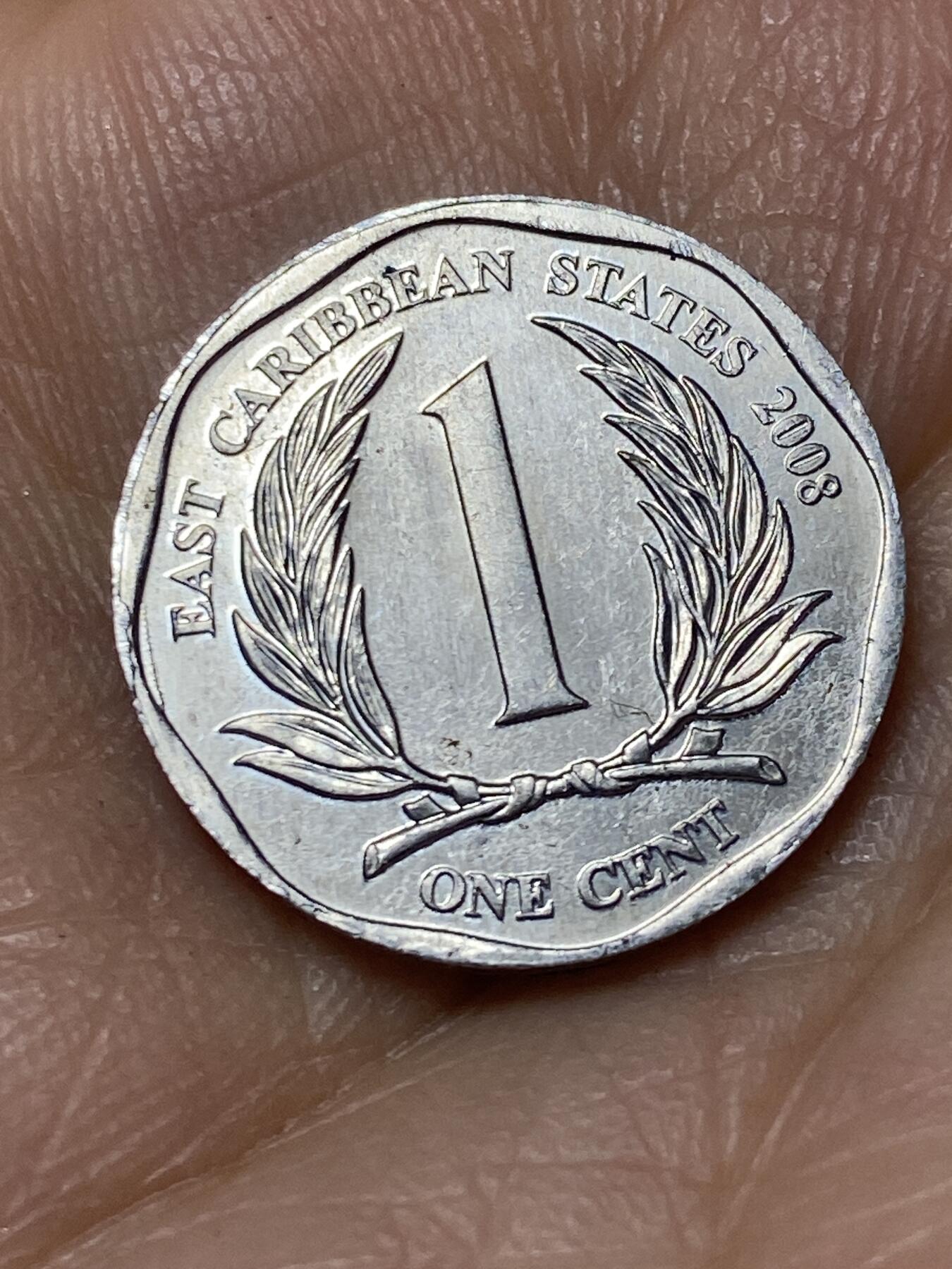 2026年第十一场(总第一百八十场）外国好品散币场(免佣金) 东加勒比2008年1分(伊丽莎白二世老年)