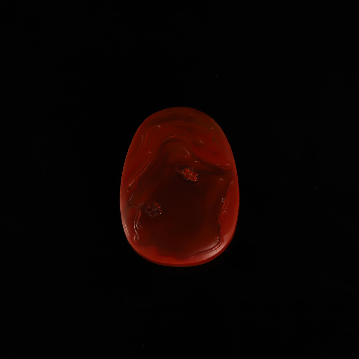 瑰丽珠宝（一） 苏工名家魏海涛作品 梦之舞南红吊坠