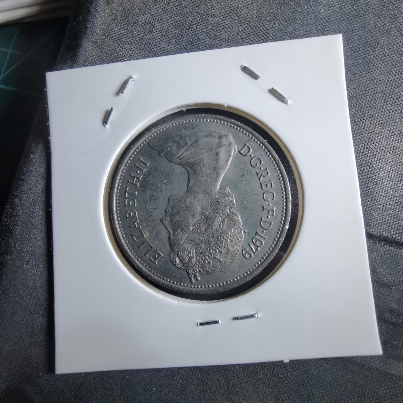 沼泽如烟--第966场 英国1979年10便士