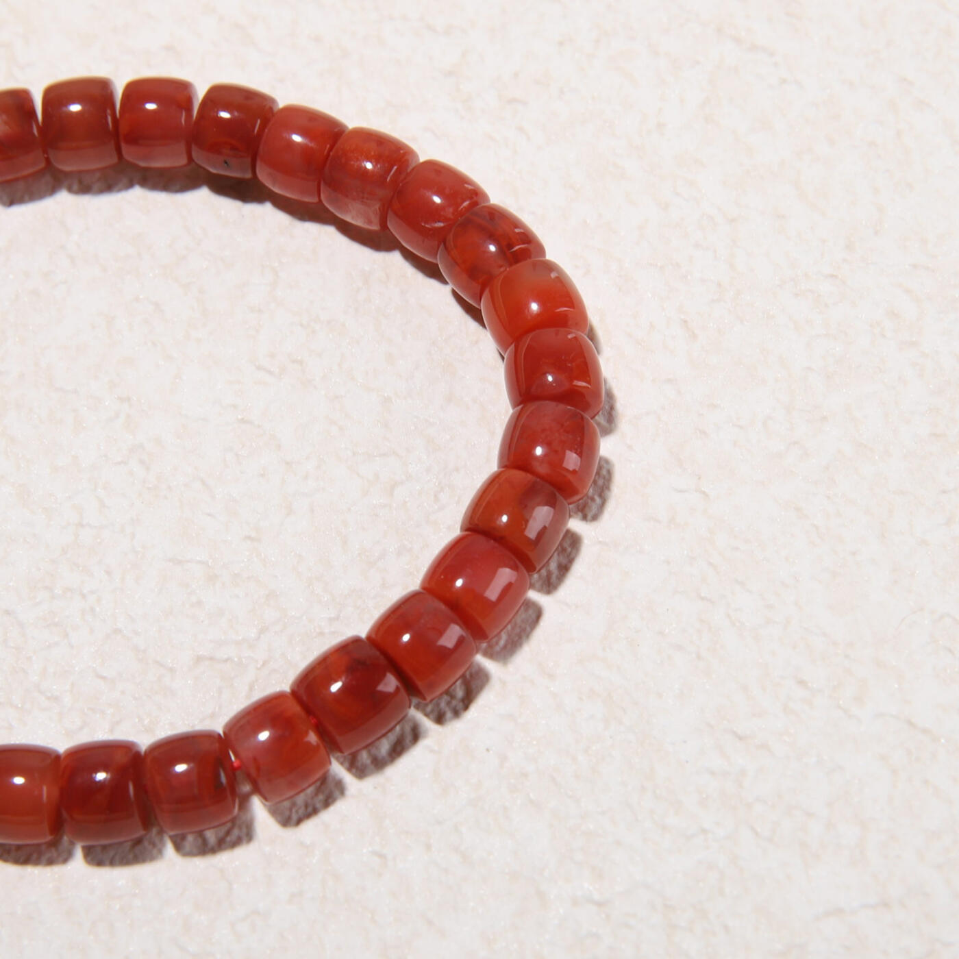 瑰丽珠宝（一） 精工直切南红手串