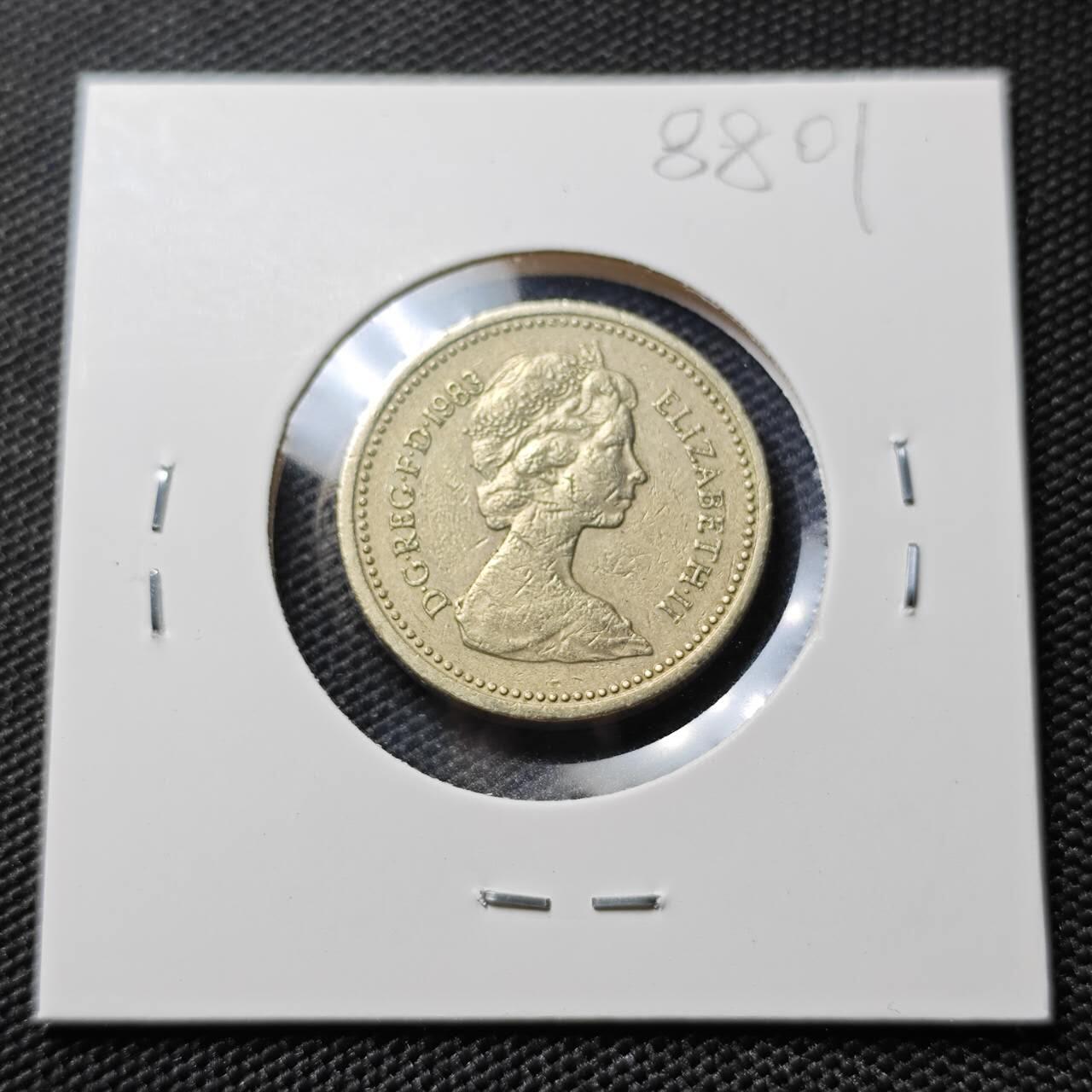 KK钱币收藏小铺  第388期  2月预留时间 周末发货  英国1镑