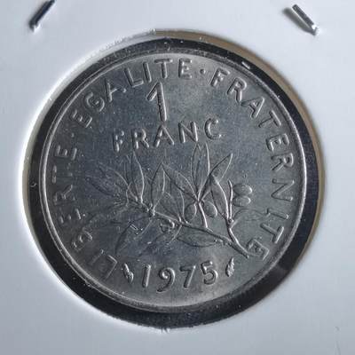 沼泽如烟--第966场 - 法国1975年1法郎