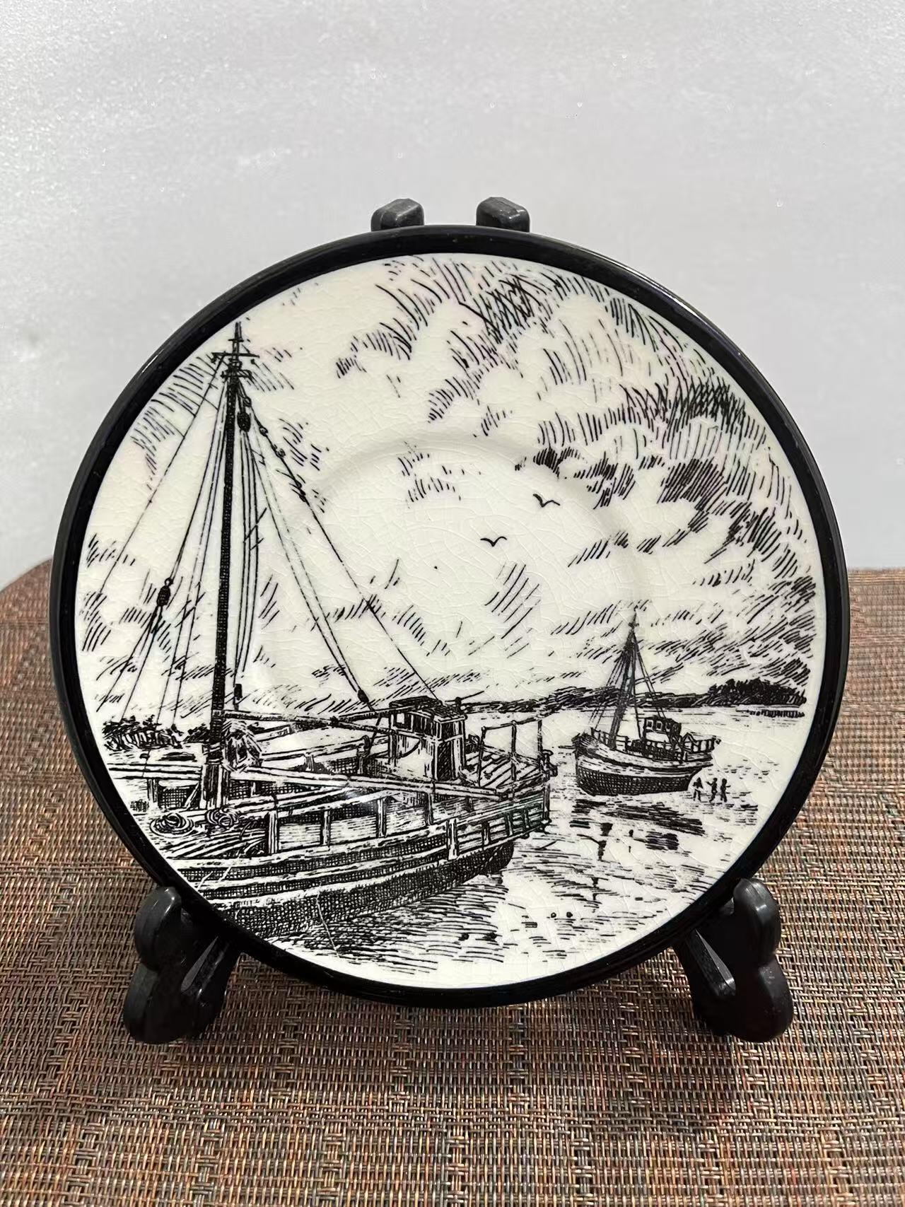 江南站杂件场 赏盘，带展示架