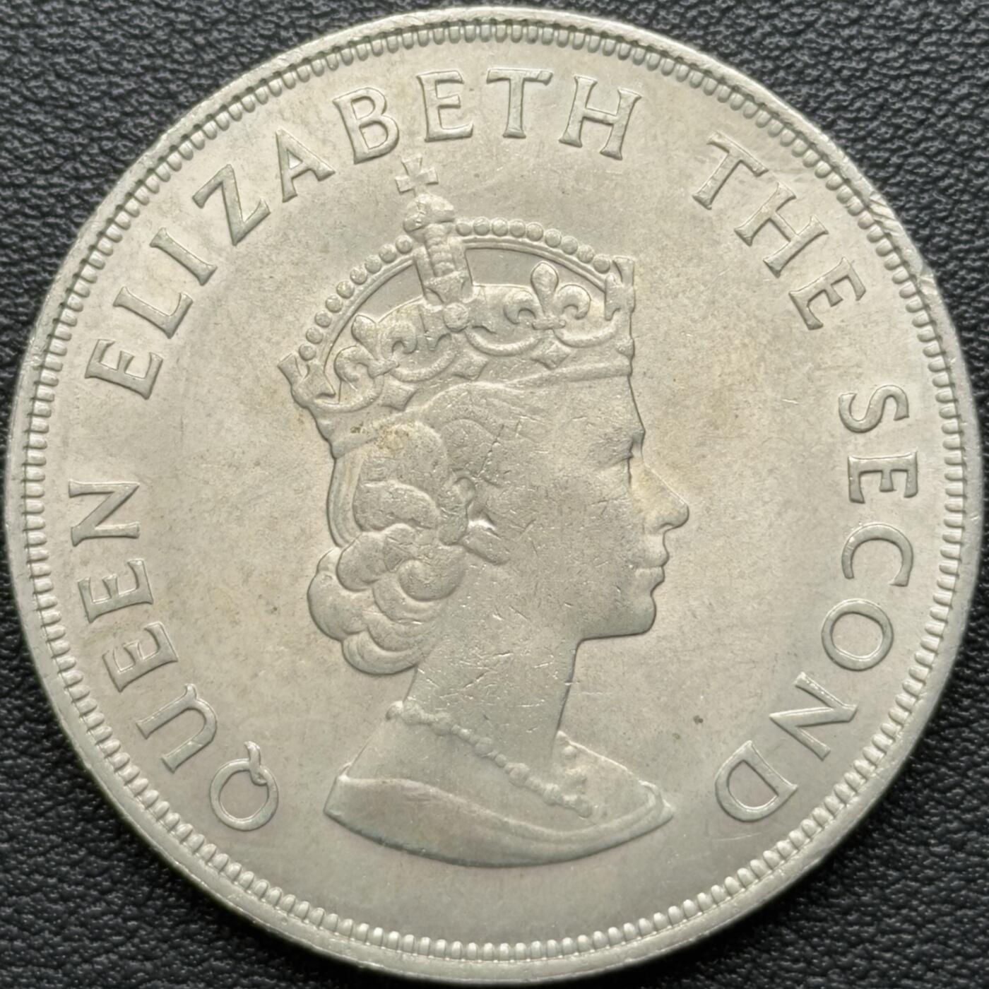 ＜星葵钱币社＞散币克朗场第68期·1月23日发货 泽西岛1966年黑斯廷斯战役900周年5先令克朗型纪念币