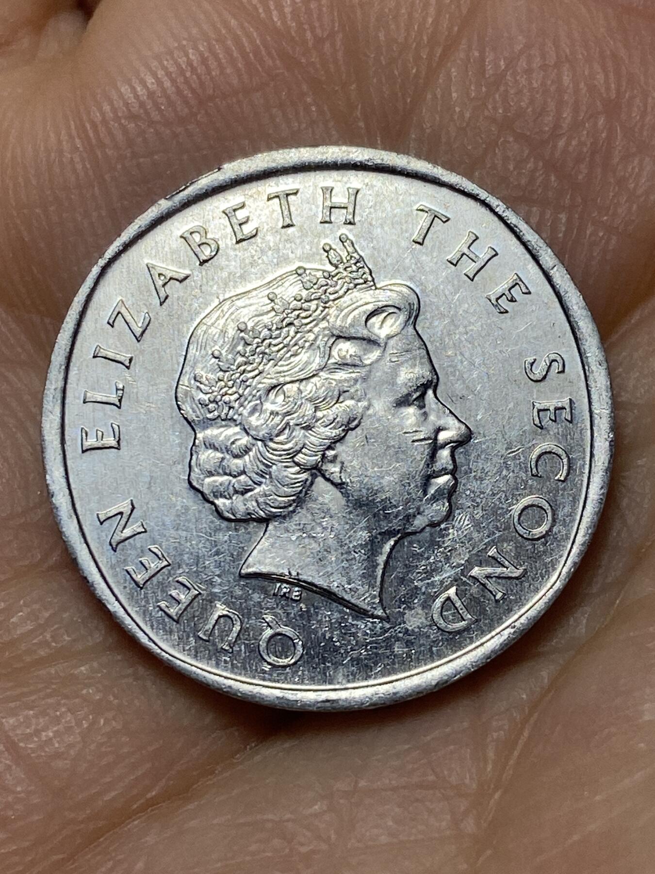 2026年第十一场(总第一百八十场）外国好品散币场(免佣金) 东加勒比2008年2分(伊丽莎白二世老年)