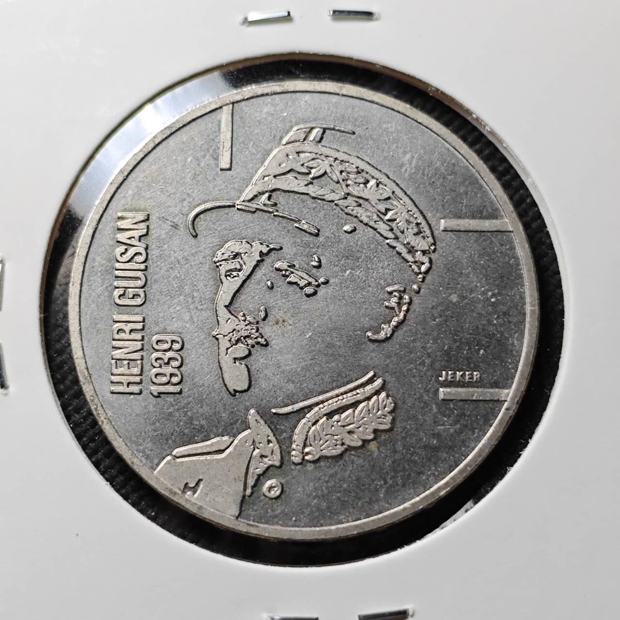 KK钱币收藏小铺  第400期  百期特拍（四拍之四）2月预留时间 周末发货  1989瑞士5法郎纪念币