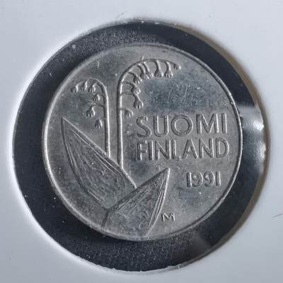 沼泽如烟--第966场 - 芬兰1991年10芬尼