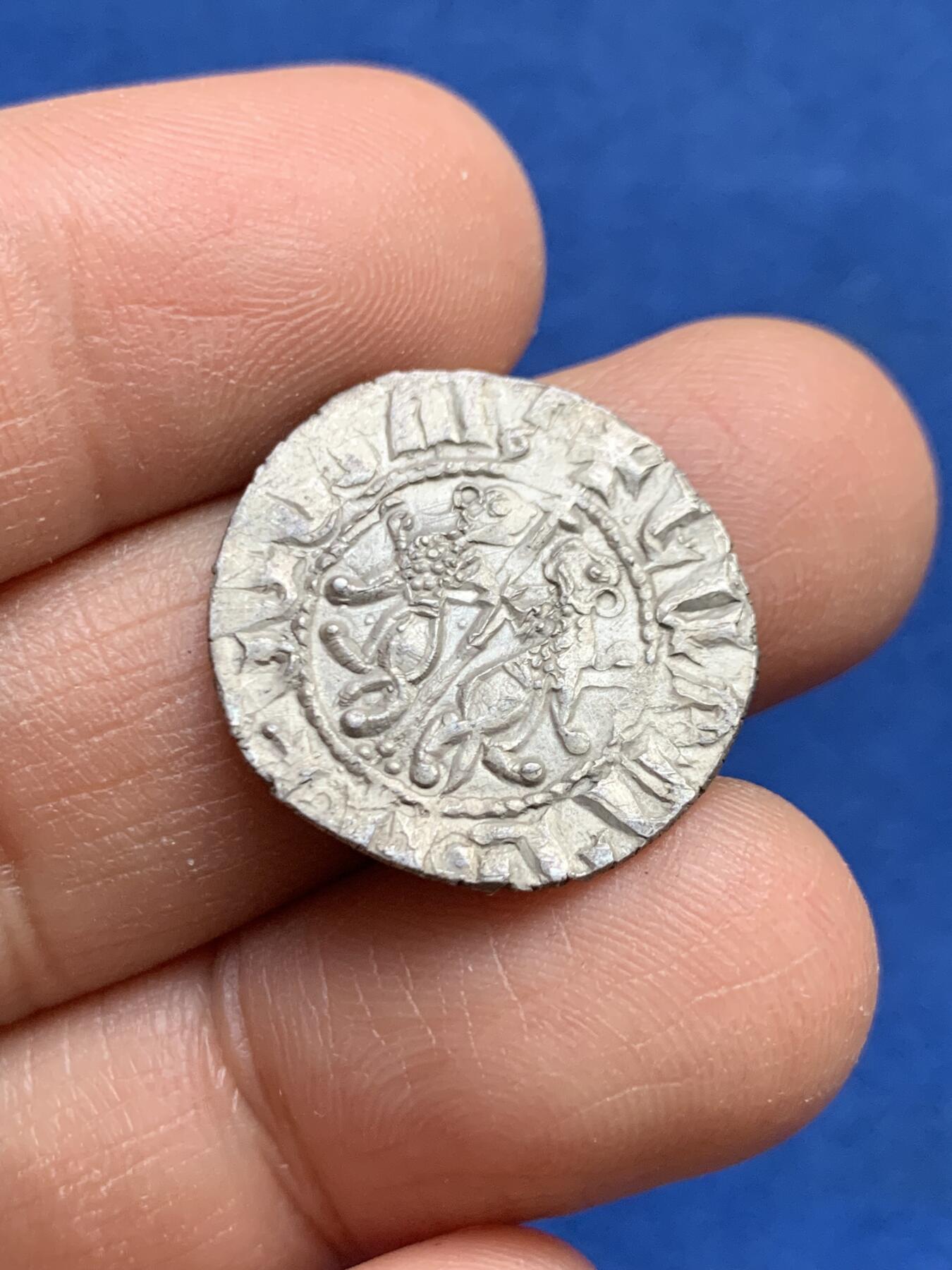 《竞宝斋》第459场 周日，周一，2场连拍 （全场包邮）欢迎送拍 中世纪亚美尼亚菜瓮一世银币 背面狮子鬃毛打制清晰