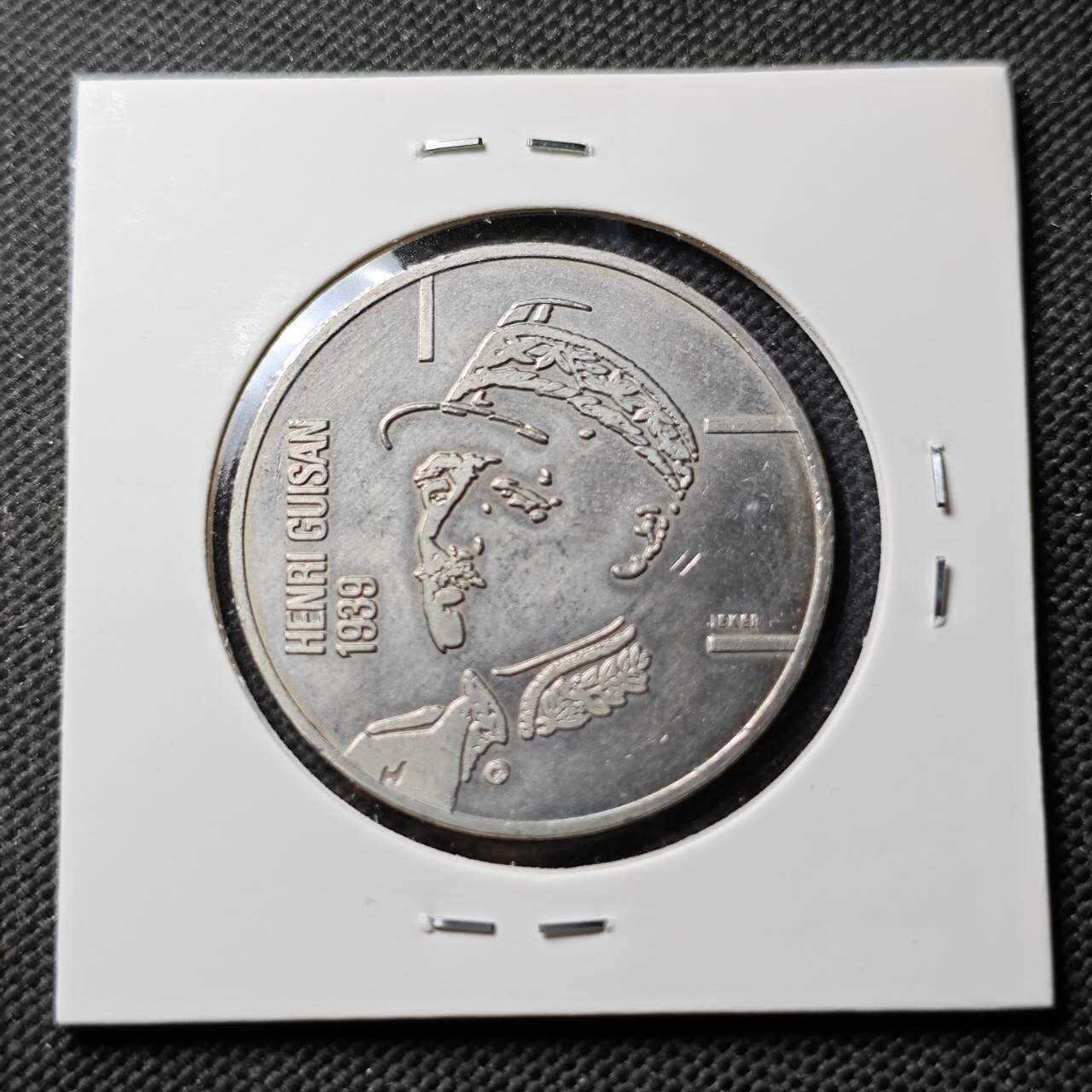 KK钱币收藏小铺  第400期  百期特拍（四拍之四）2月预留时间 周末发货  1989瑞士5法郎纪念币