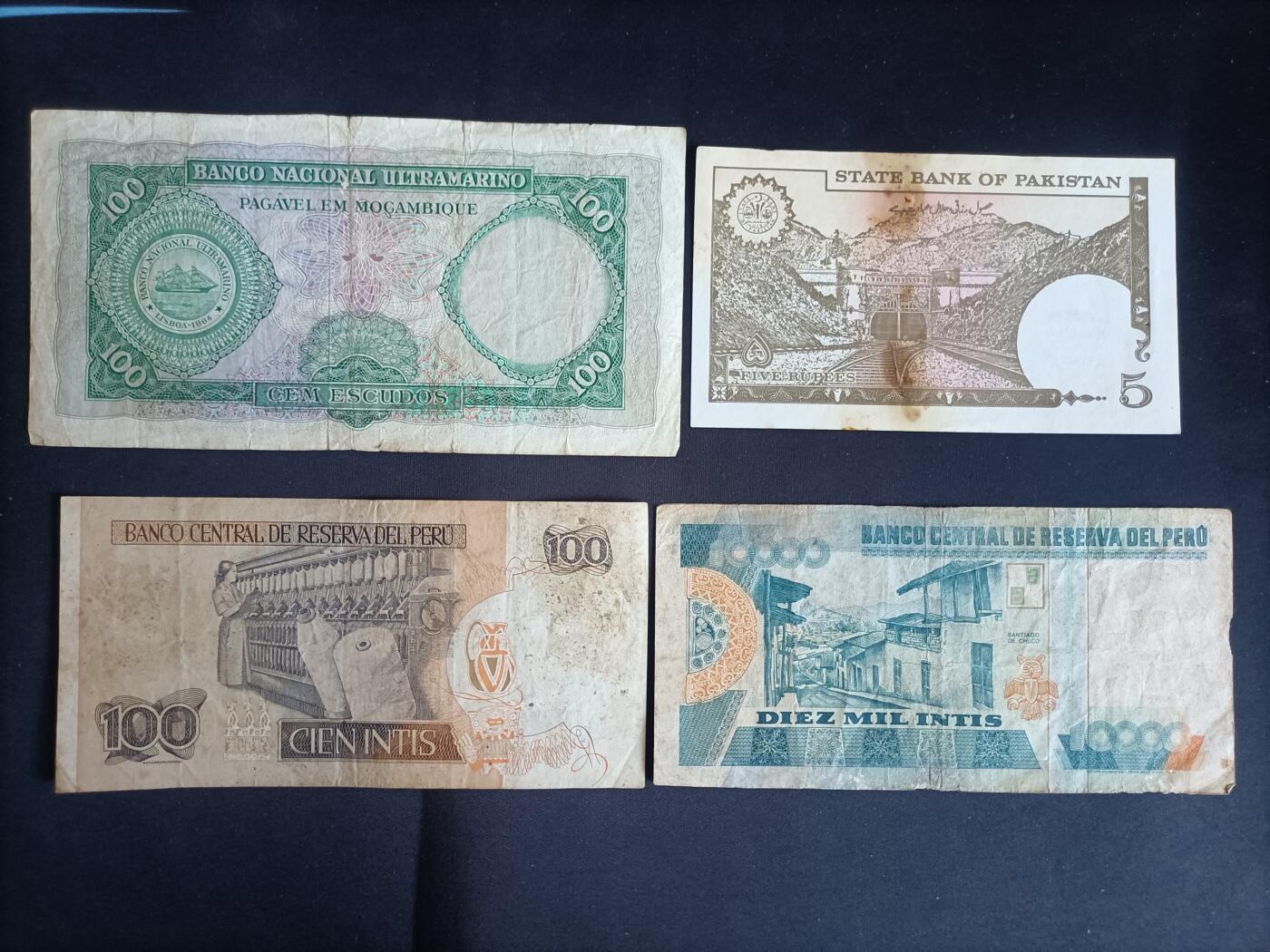 【游宝拍卖】乙巳蛇年第109期 佣金1元起 各国钞票1组 普品/弱品