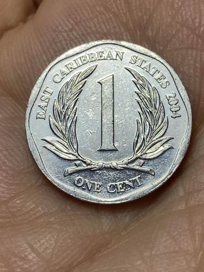 2026年第十一场(总第一百八十场）外国好品散币场(免佣金) - 东加勒比2004年1分(伊丽莎白二世老年)