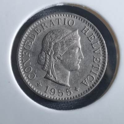 沼泽如烟--第966场 - 瑞士1955年五分