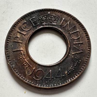 🌹外币初藏🌹🐯2026年第9场  每周二四六晚8️⃣点 接代拍 -  英属印度1944年一派沙 a