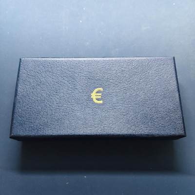 【全场包邮】纯粹捡漏拍497场-持续更新中 - 德国盒装欧元套币（镶嵌较紧不易取出）