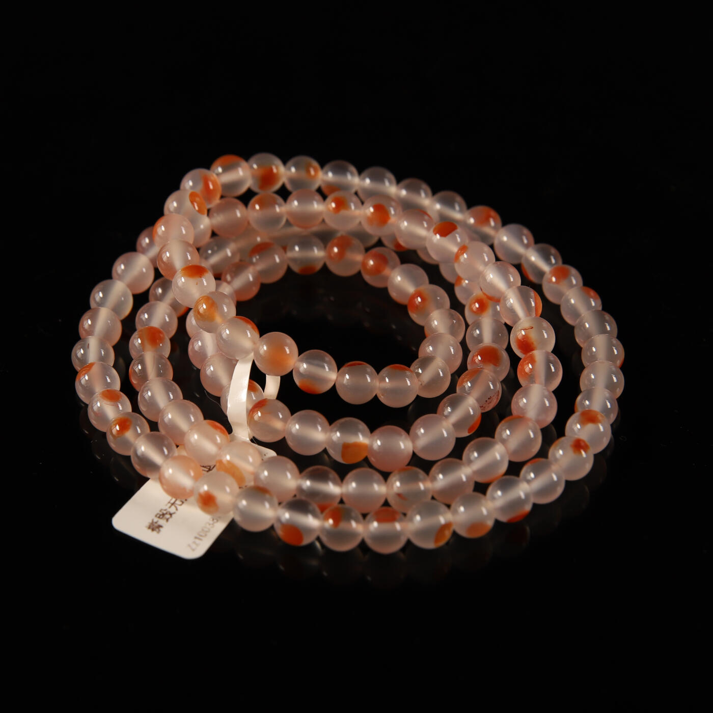 瑰丽珠宝（一） 鸿运当头 南红飘花108佛珠