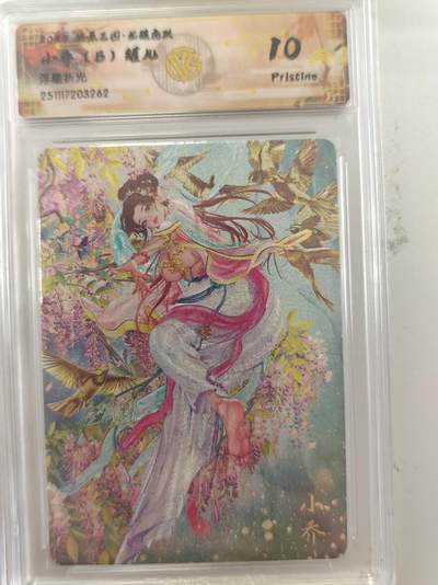 寸草不生拍卖第十八期  - 燎原三国  小乔 B  罐儿  浮雕折光 10P