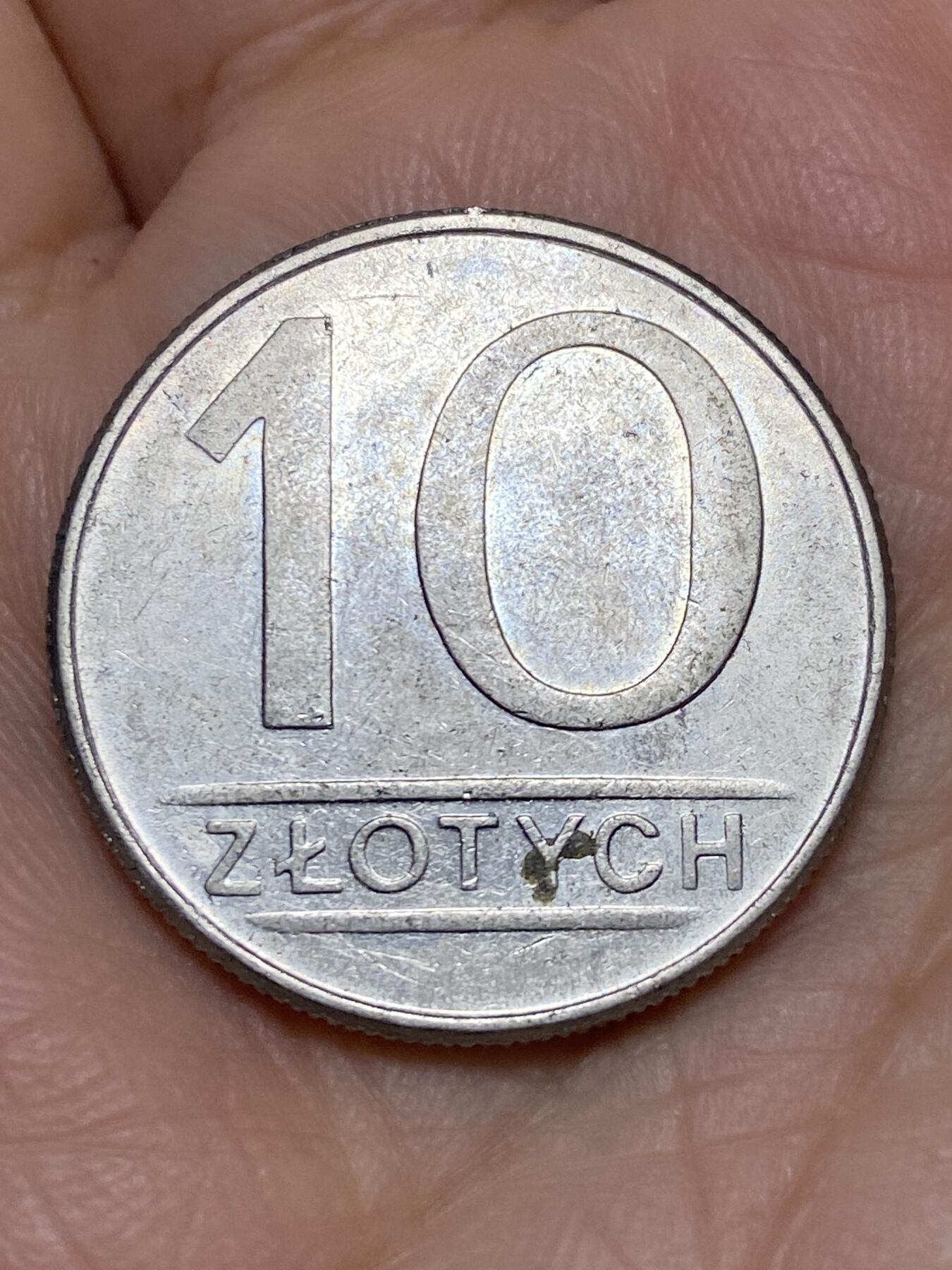 2026年第十一场(总第一百八十场）外国好品散币场(免佣金) 波兰🇵🇱1988年10兹罗提(1957–1990年第七版)