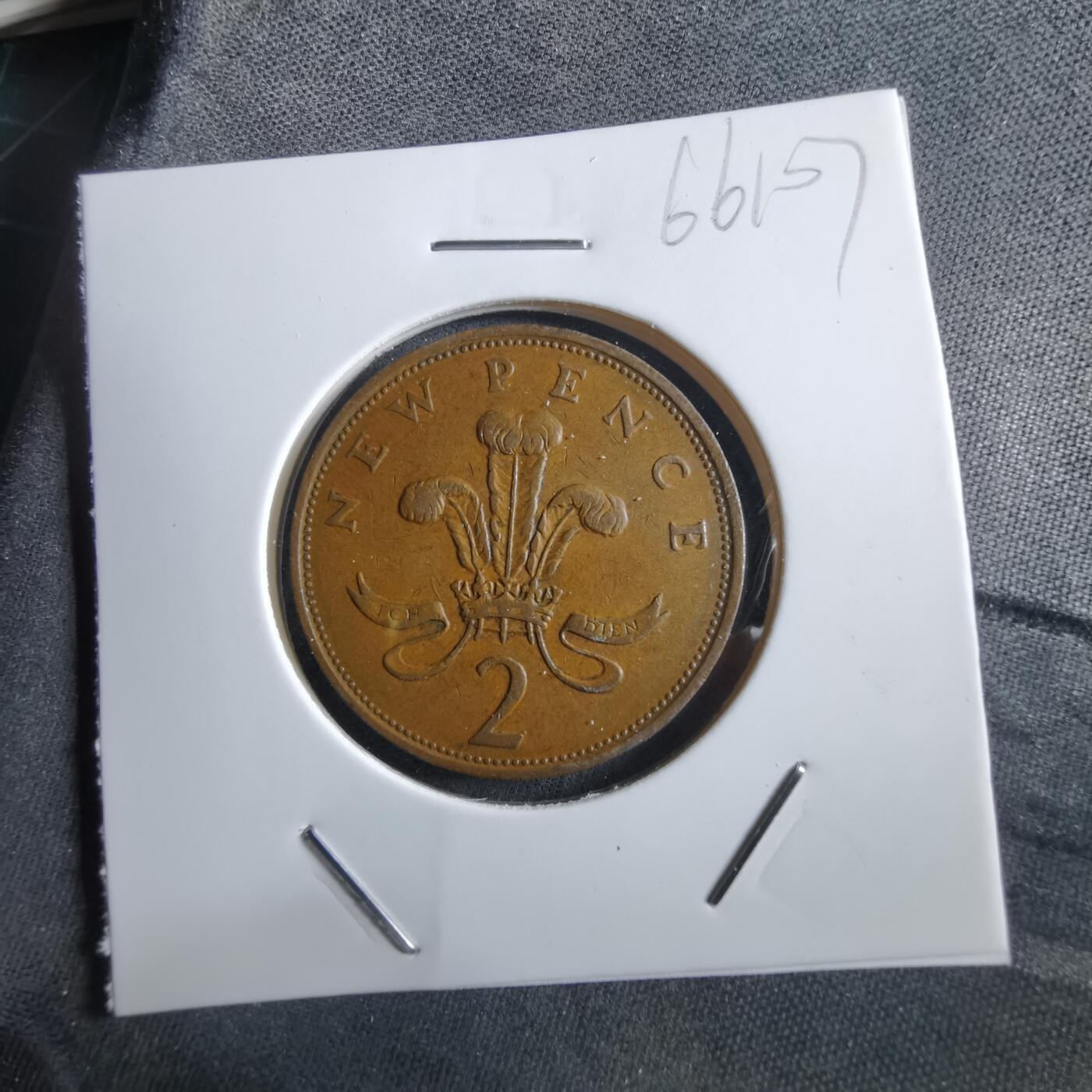 沼泽如烟--第966场 英国1978年2便士