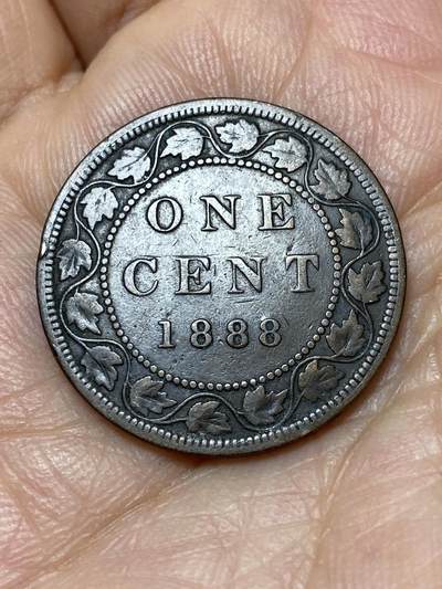 2026年第十一场(总第一百八十场）外国好品散币场(免佣金) - 熟美好品–加拿大🇨🇦1888年1分(维多利亚女王时期)