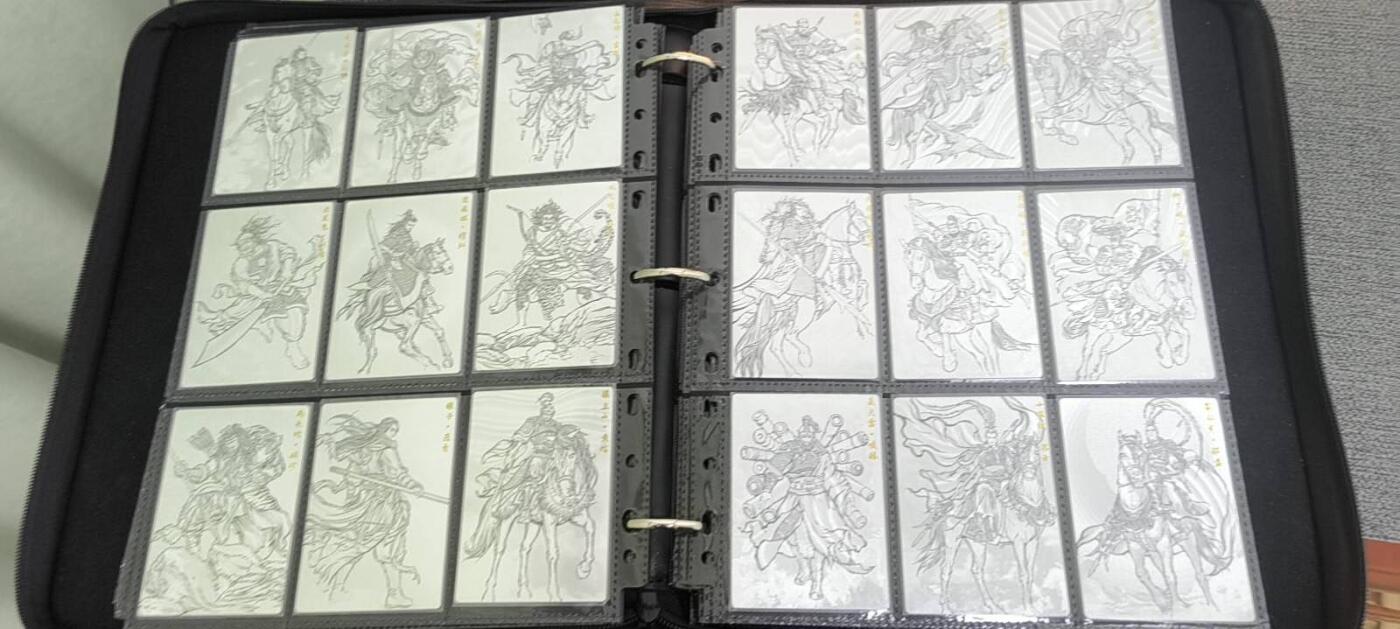 夜之极第三十八期 （1月17日周六晚9点截拍，欢迎竞拍） 卡德曼 张建东水浒盲盒版 第一弹线稿粗闪 68全套