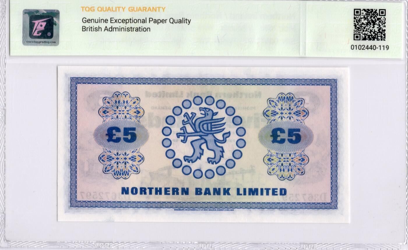 喜羊羊钱币收藏2026第14期(评级币场) 北爱尔兰/北方银行	P-188c 1976年5镑		68E				D3672597			