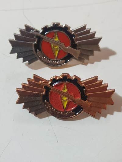 韵星假日拍卖第三十七期 -- Rimey Holidays Auction 37 - 民主德国Gst准军事部队设计技能银级铜级证章