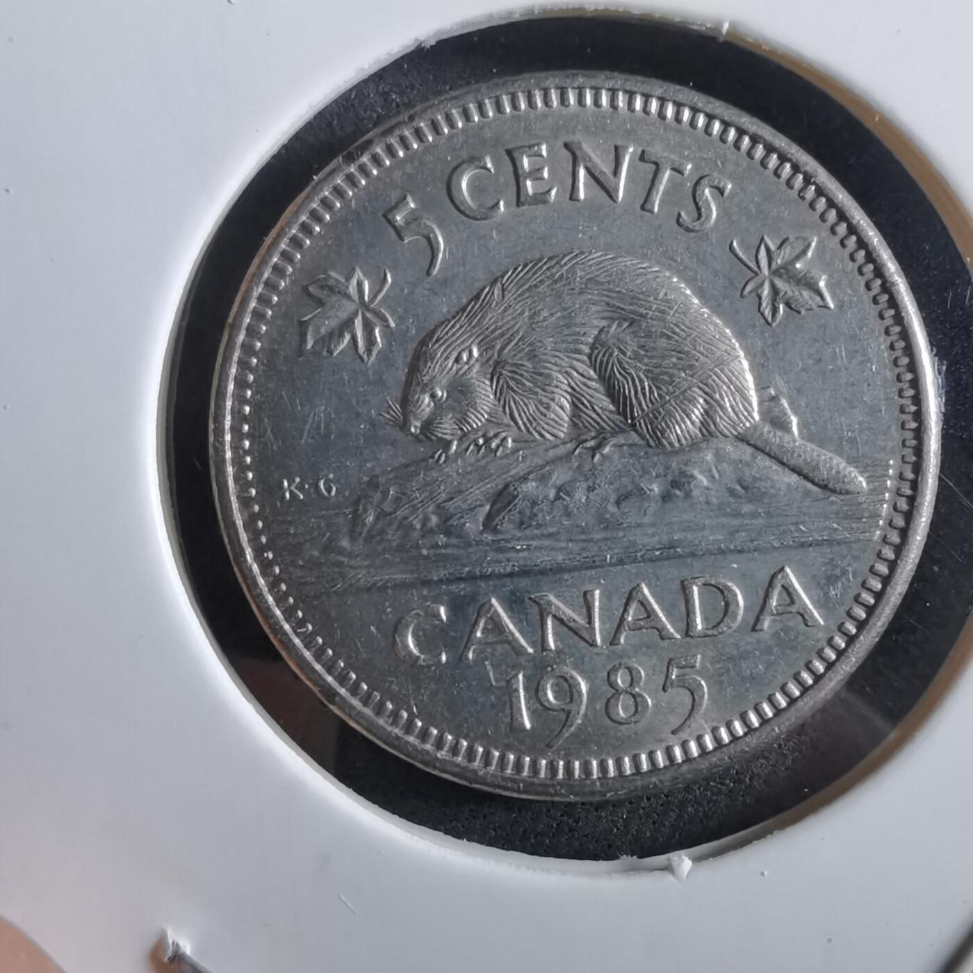 沼泽如烟--第966场 加拿大1985年五分