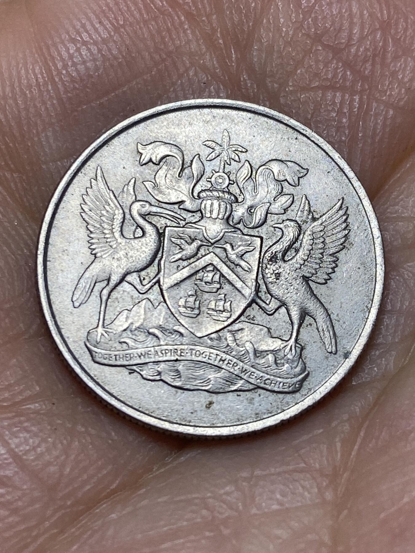 2026年第十一场(总第一百八十场）外国好品散币场(免佣金) 特立尼达和多巴哥🇹🇹1966年25分(第一版首发年)