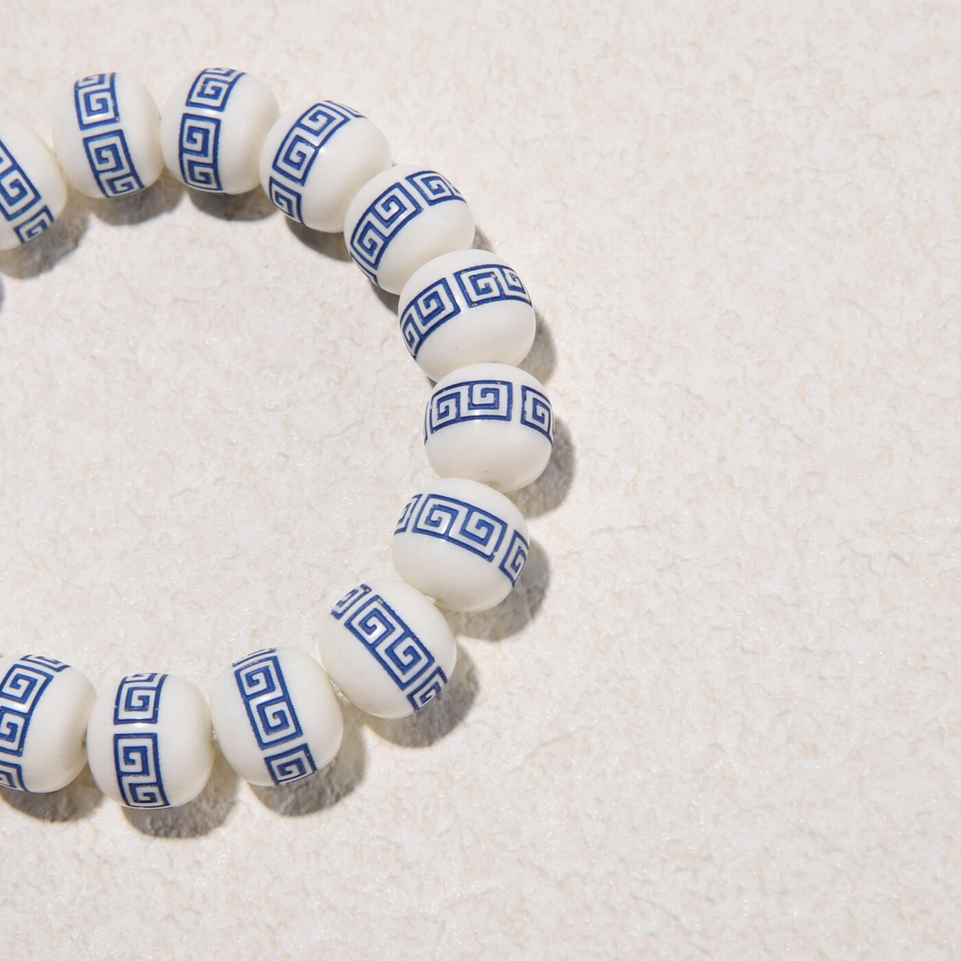 瑰丽珠宝（一） 新中式青花瓷手串