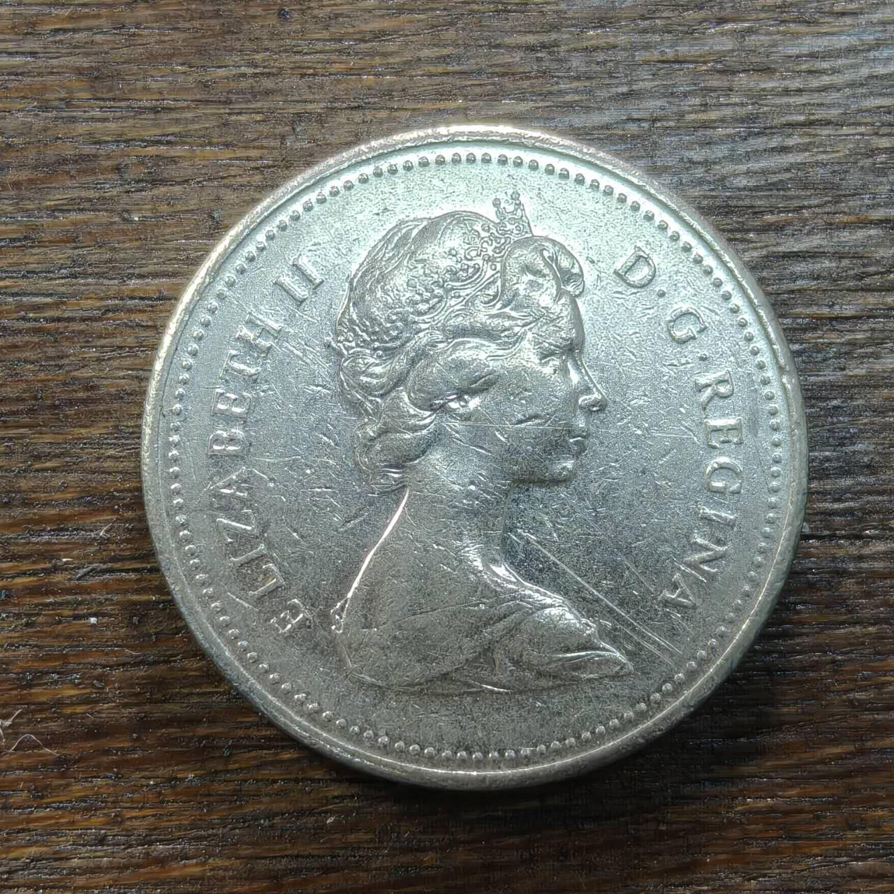 【铜匠收藏】★第138场★散币场。不寄存，30包邮。不满30元，支付5元运费。《接受代拍 代送NGC评级》 92【无寄存】加拿大 1979年 5分 