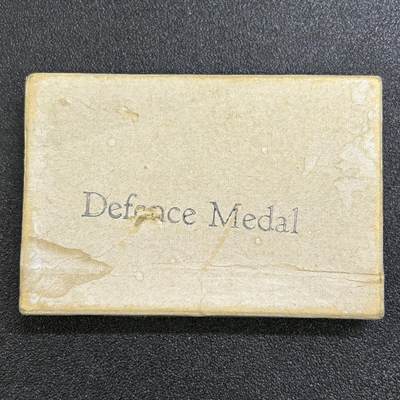 西秦中古拍卖第七十三期 - 英国二战本土防御奖章盒