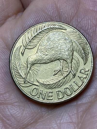 2026年第十一场(总第一百八十场）外国好品散币场(免佣金) - 新西兰🇳🇿2003年1元(伊丽莎白二世老年版)