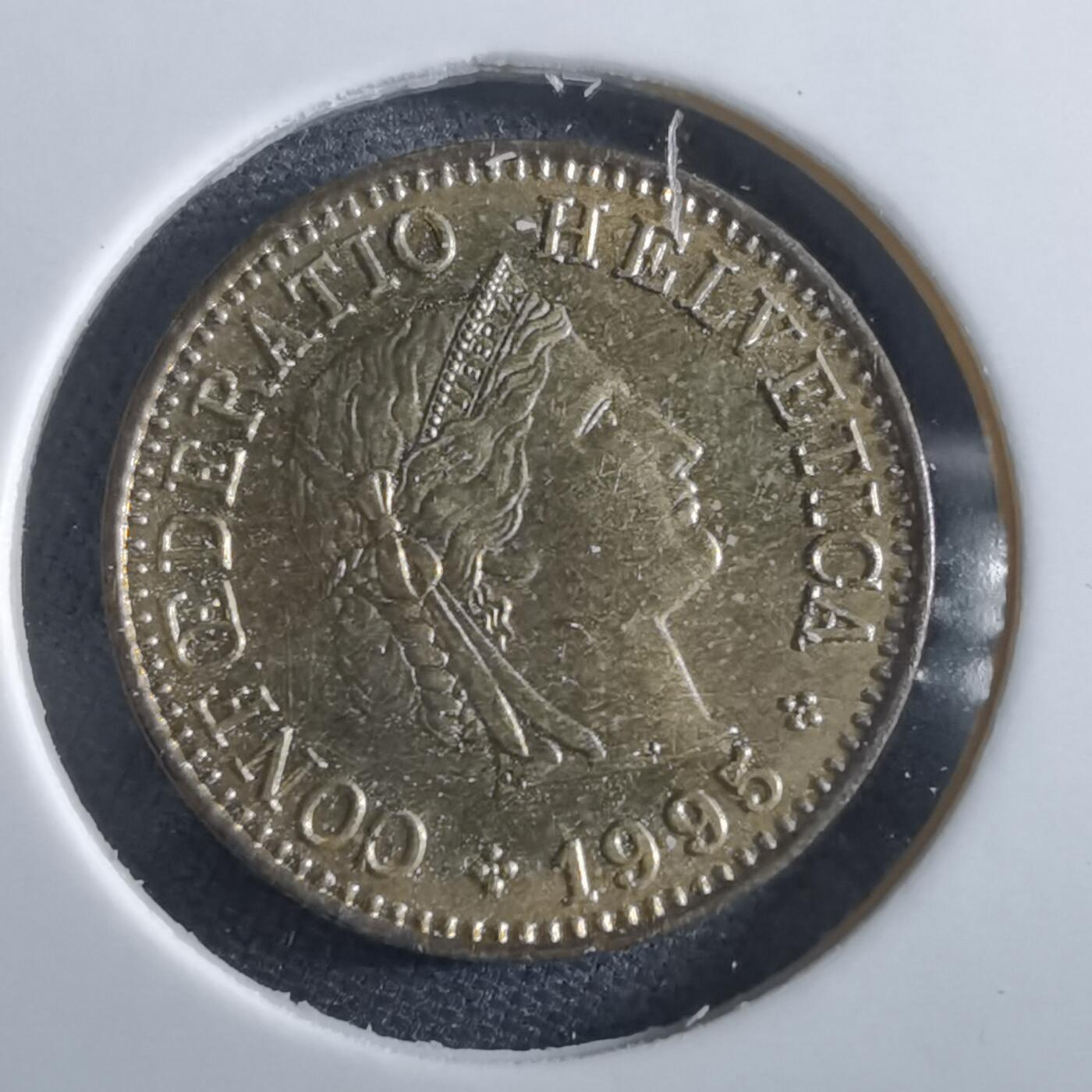 沼泽如烟--第966场 瑞士1995年五分