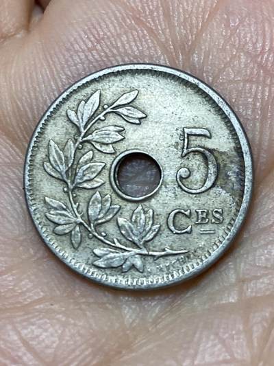 2026年第十一场(总第一百八十场）外国好品散币场(免佣金) - 比利时🇧🇪1905年5分(利奥波德二世第三版，法语版)