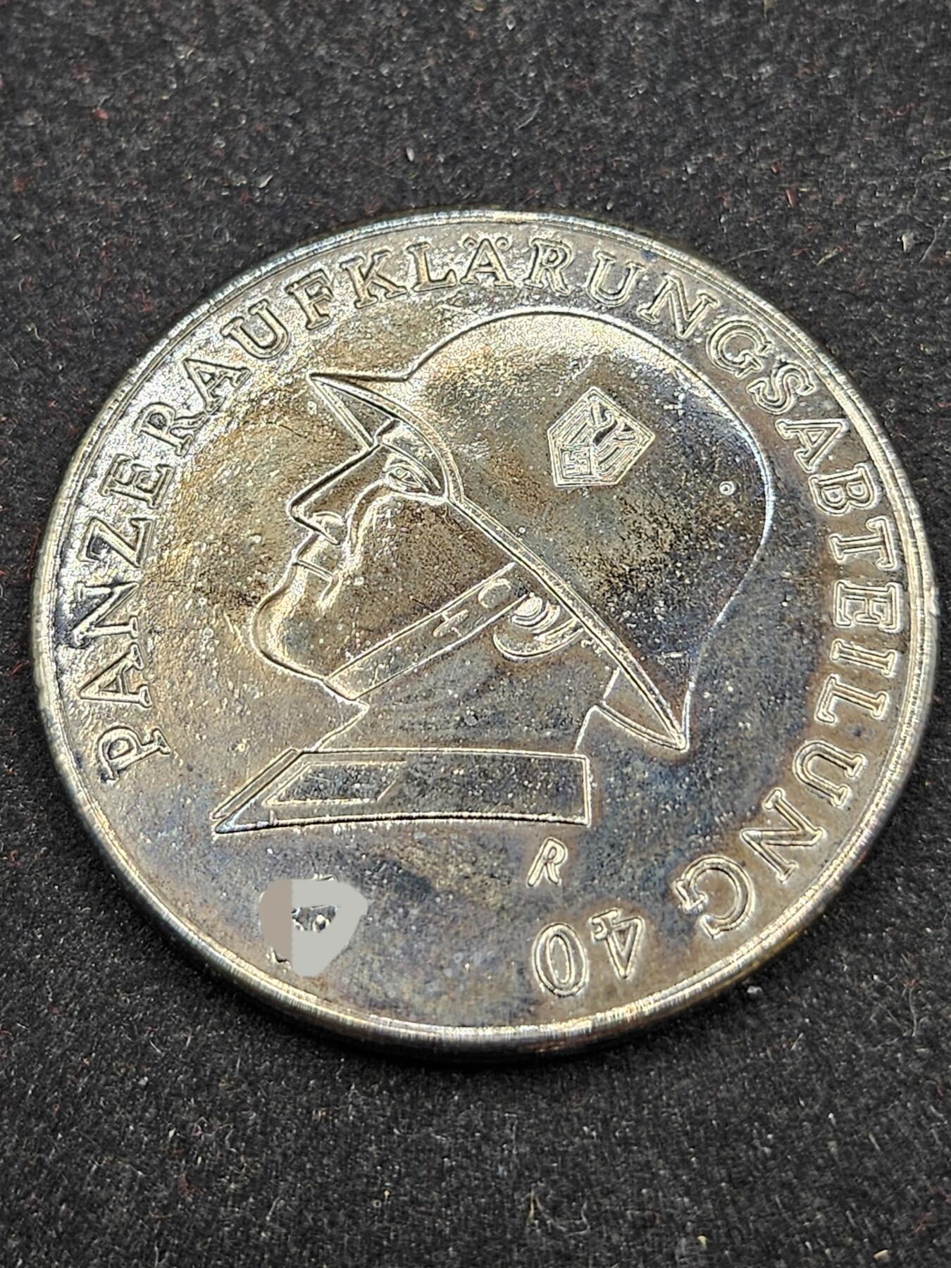 0元起拍勋章 第327期 咸鱼国勋章拍卖专场 1月21日（周三）下午6：00开始 ww2 1940年 德国第14装甲师纪念章