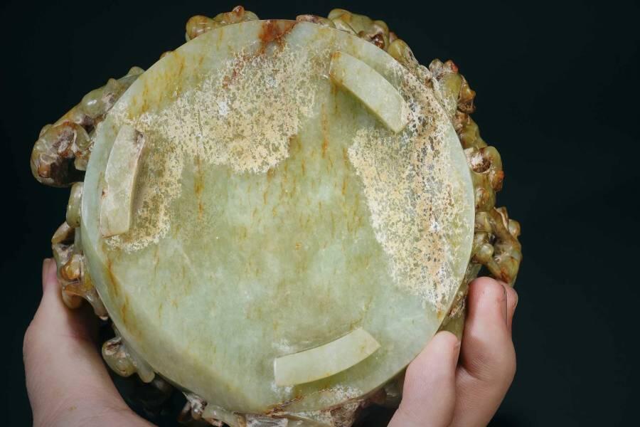 上海都达杂项专场三（全场包邮）  和田古玉鱼挂件86-1