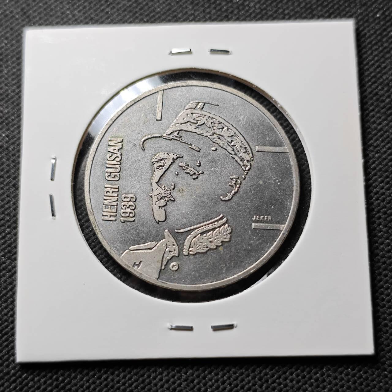 KK钱币收藏小铺  第400期  百期特拍（四拍之四）2月预留时间 周末发货  1989瑞士5法郎纪念币