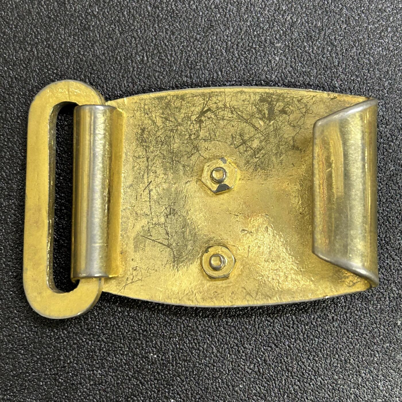 西秦中古拍卖第七十三期 泰国皇家武装力量国防部腰带扣 早期版