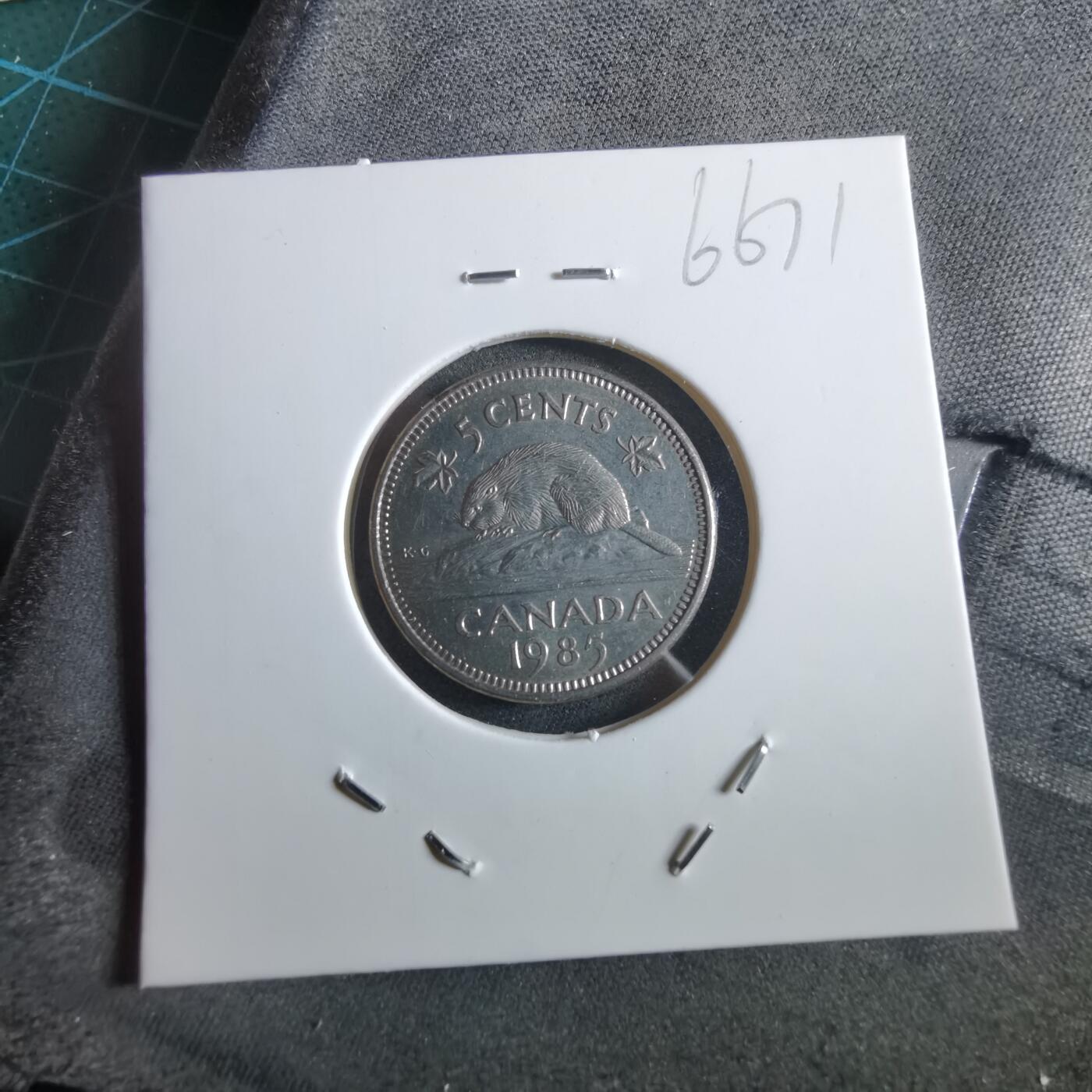 沼泽如烟--第966场 加拿大1985年五分