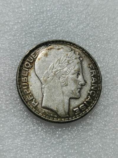 天下钱庄专场欢迎参拍 - 法国自由女神20法郎银币