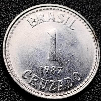 泉币菌-第172场- 精品福利场 - 原光1988年 巴西1克鲁兹罗硬币