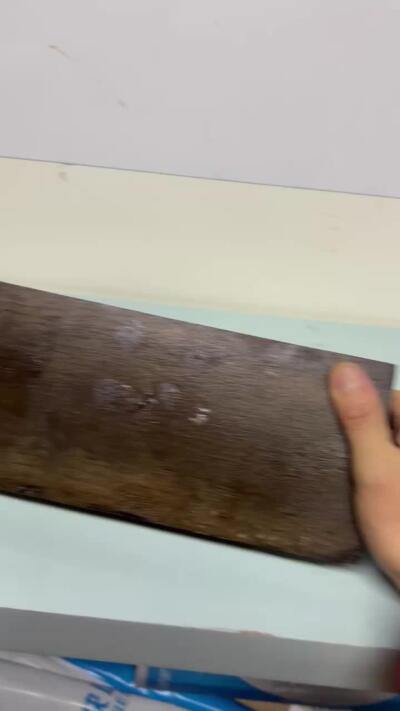 零元拍：01-17-1乌木金丝楠 可做镇尺 干泡台 满金丝药香，尺寸约：62.5/13.5/11/4.9厚CM，五斤多重