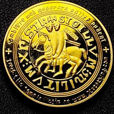 泉币菌-第172场- 精品福利场 - 纪念章 马剑骑士 40×3mm