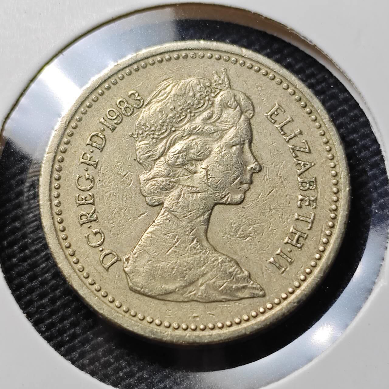 KK钱币收藏小铺  第388期  2月预留时间 周末发货  英国1镑