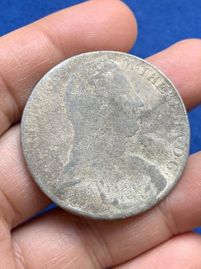 《竞宝斋》第459场 周日，周一，2场连拍 （全场包邮）欢迎送拍 - 1780年特蕾西亚大奶妈银币 后铸版 27.33克