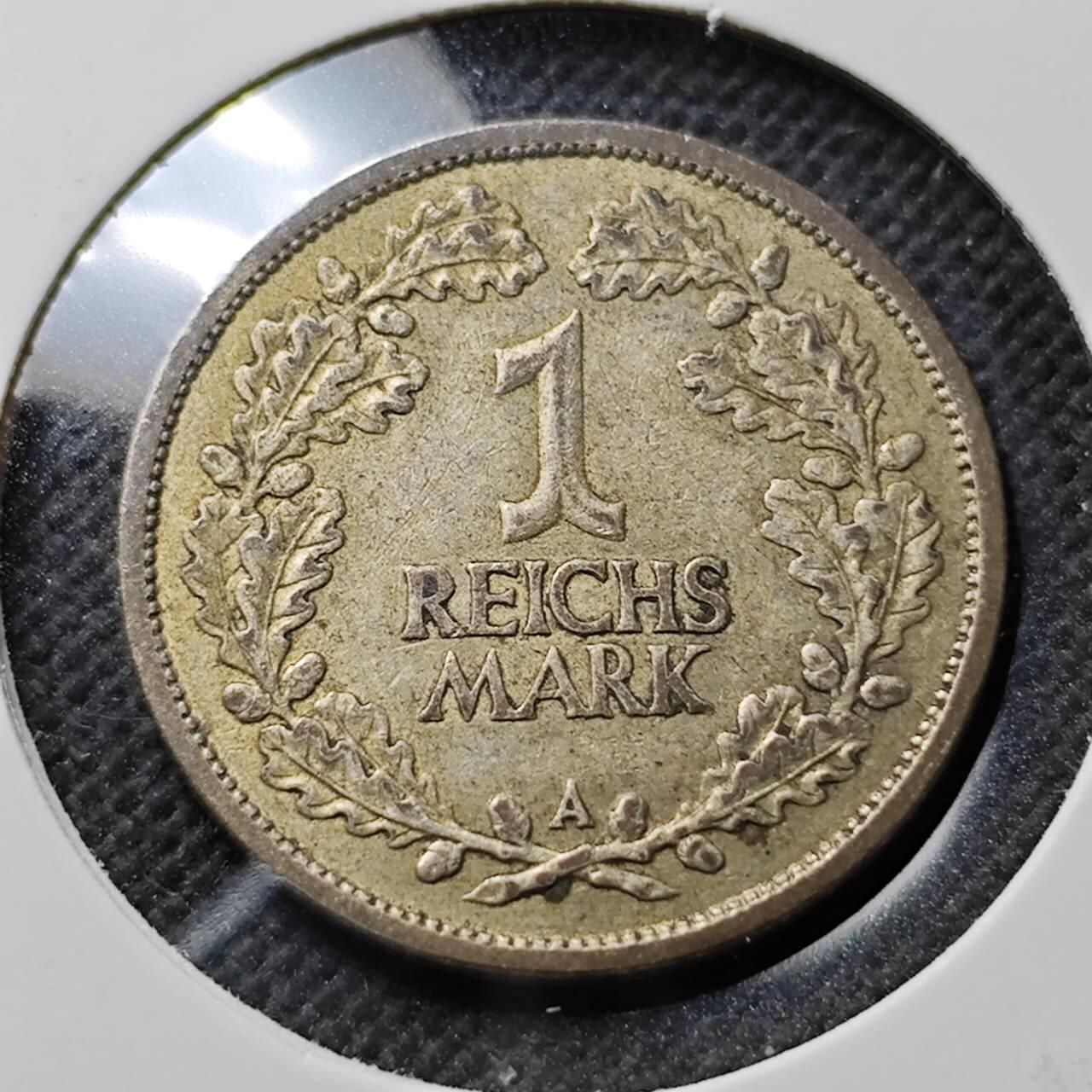 KK钱币收藏小铺  第400期  百期特拍（四拍之四）2月预留时间 周末发货  1925德国1马克银币