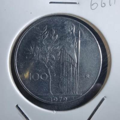 沼泽如烟--第966场 - 意大利1979年100里拉