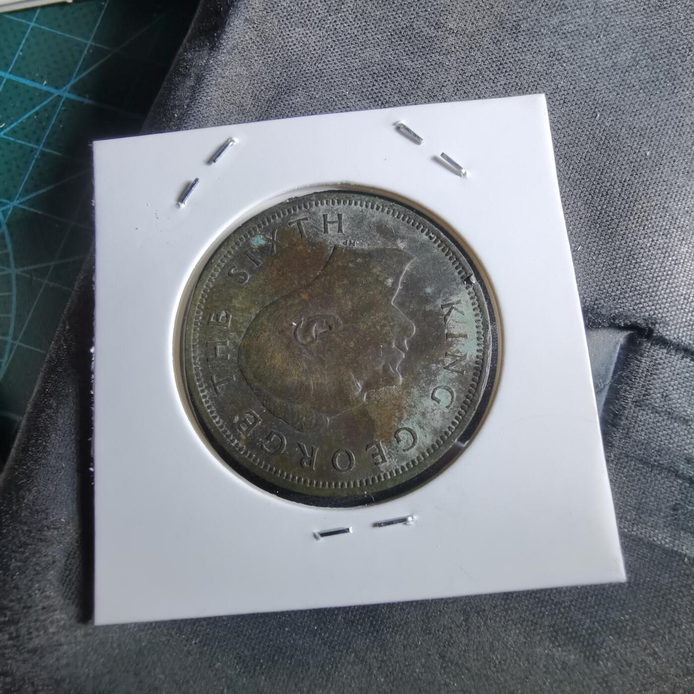 沼泽如烟--第966场 新西兰1951年1便士