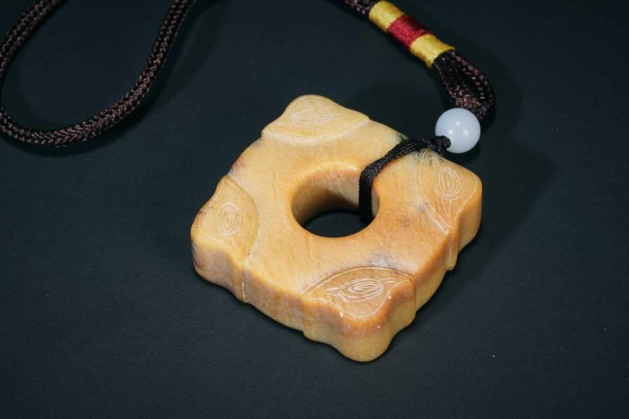 上海都达杂项专场三（全场包邮） 和田古玉琮86-4