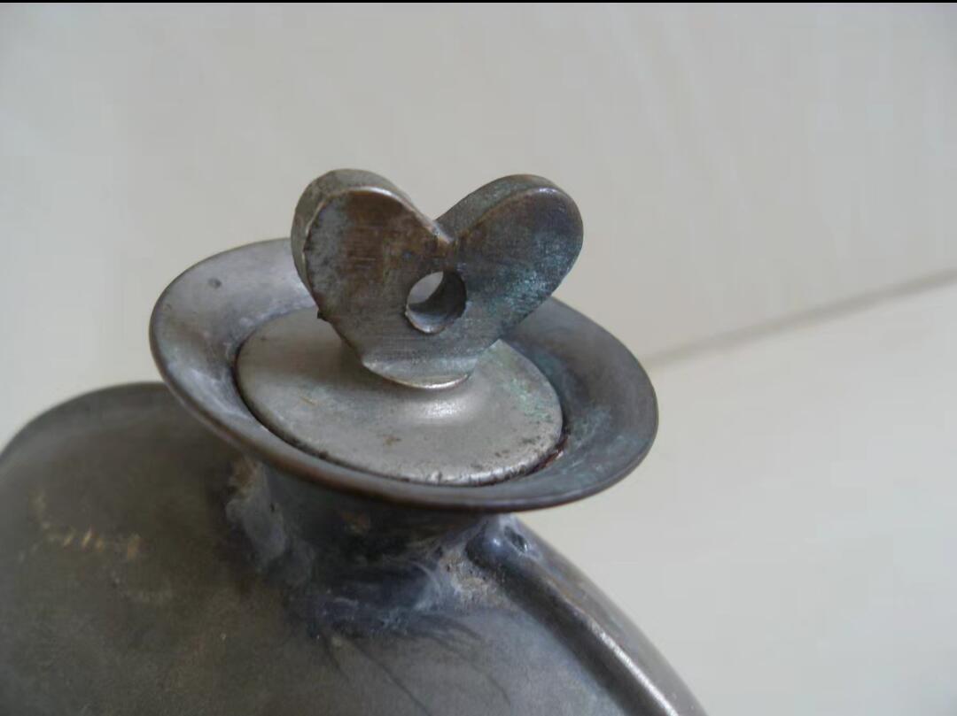 民国老铜酒壶！！